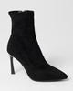 Ботильоны на шпильке Aiformaria 86709 36 черный замша велюр