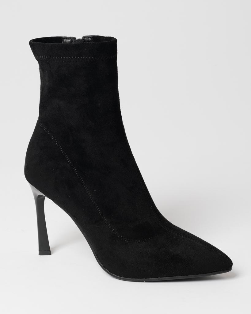 Ботильоны на шпильке Aiformaria 86709 36 черный замша велюр