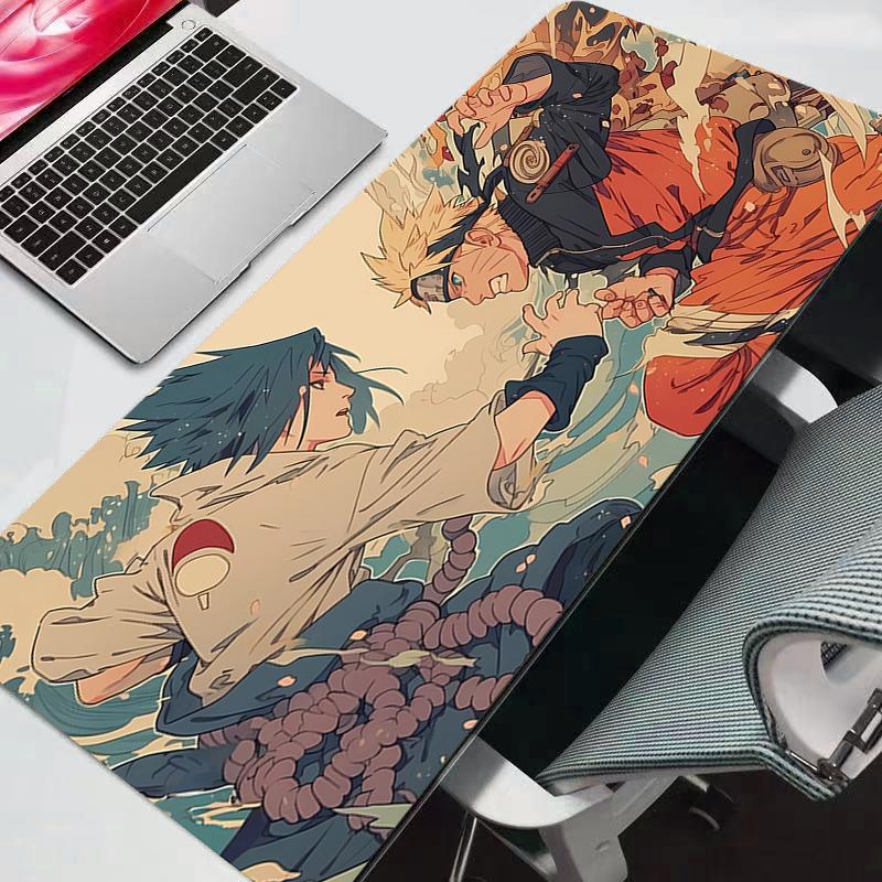 Mouse Pad Naruto Professional Esports Gamers Speed Pc Gaming Rubber Keyboard Notbook Desk Mat Mousepad Durable