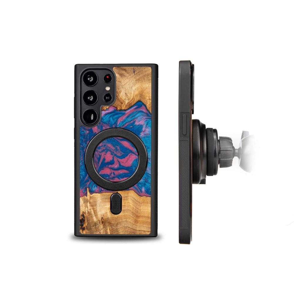 Bewood Unique case for Samsung Galaxy S23 Ultra - Neons - Vegas with MagSafe