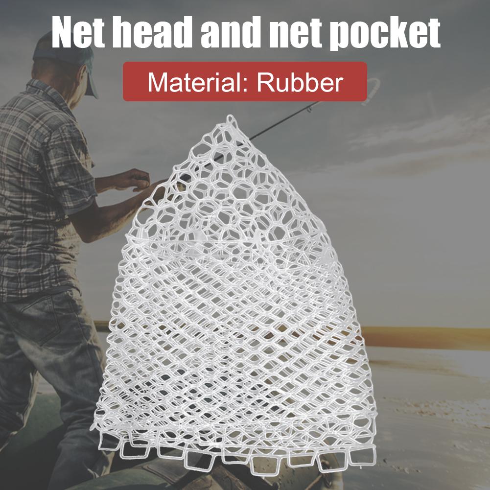Hand Net Replacement 32/40/55cm Folding Landing Net Portable Foldable Trout Net for Freshwater Saltwater