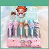 Boneca de Algodão de Desenho Animado Fofa Caneta Push Adesiva Para Estudantes Meninas e Suprimentos de Papelaria Atacado Modelo Independente 926)