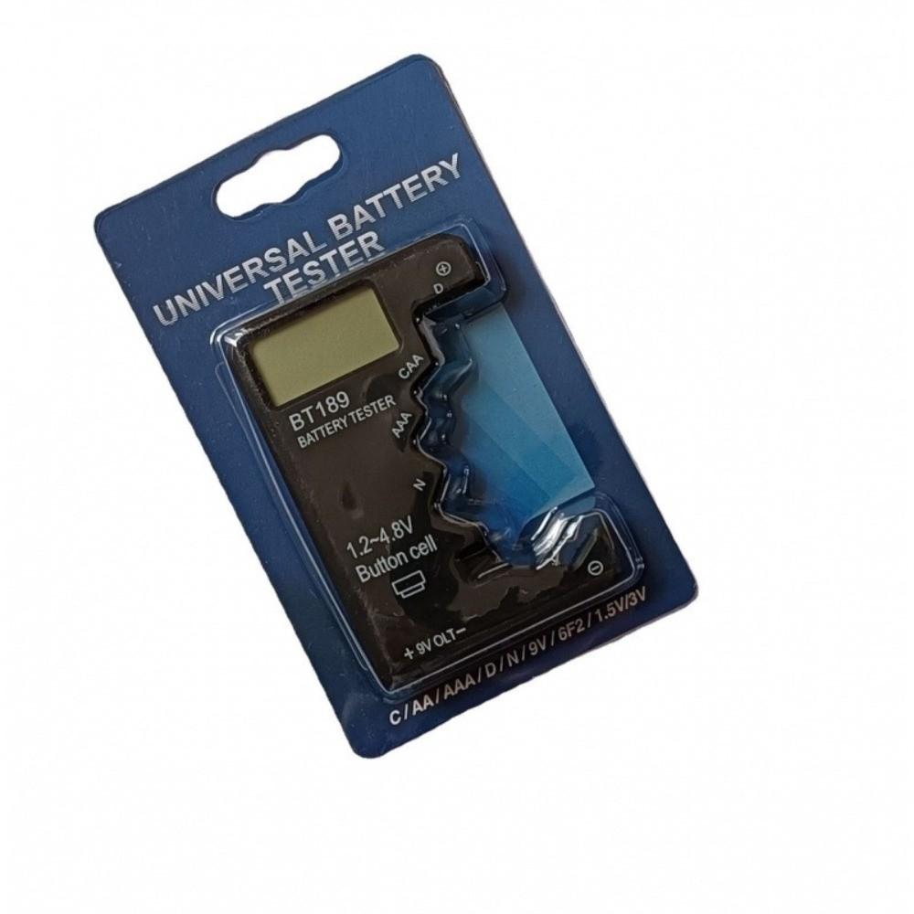 Voltage Checker Digital Battery Tester LCD Display Universal Battery Tester For DIY Lover