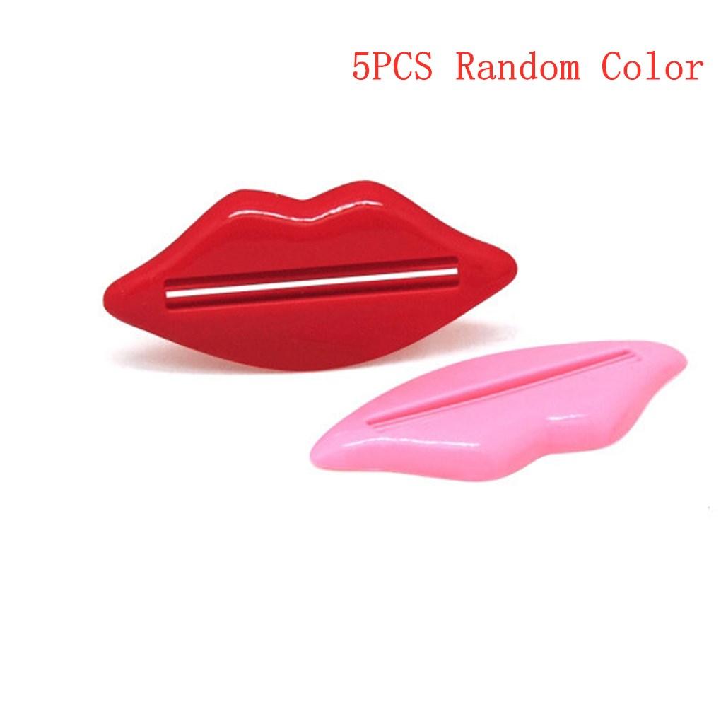 Hot! 1/2/3/5/10PCS Toothpaste Squeezer Tooth Paste Holder Oral Care Bathroom Tools Facial Cleanser Rolling Squeezing Dispenser