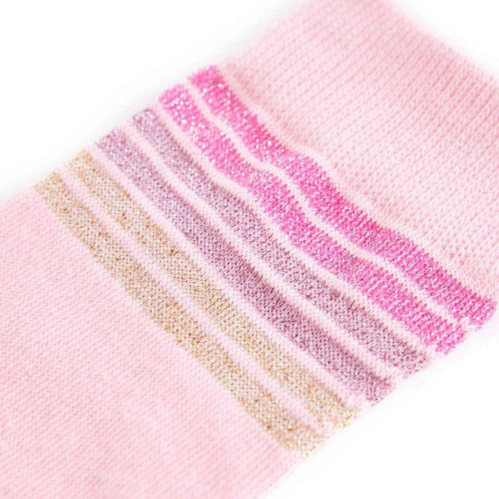Children's Socks - vidaXL - Pack of 5 - Pale Pink - 75% Cotton - Elastic Waist