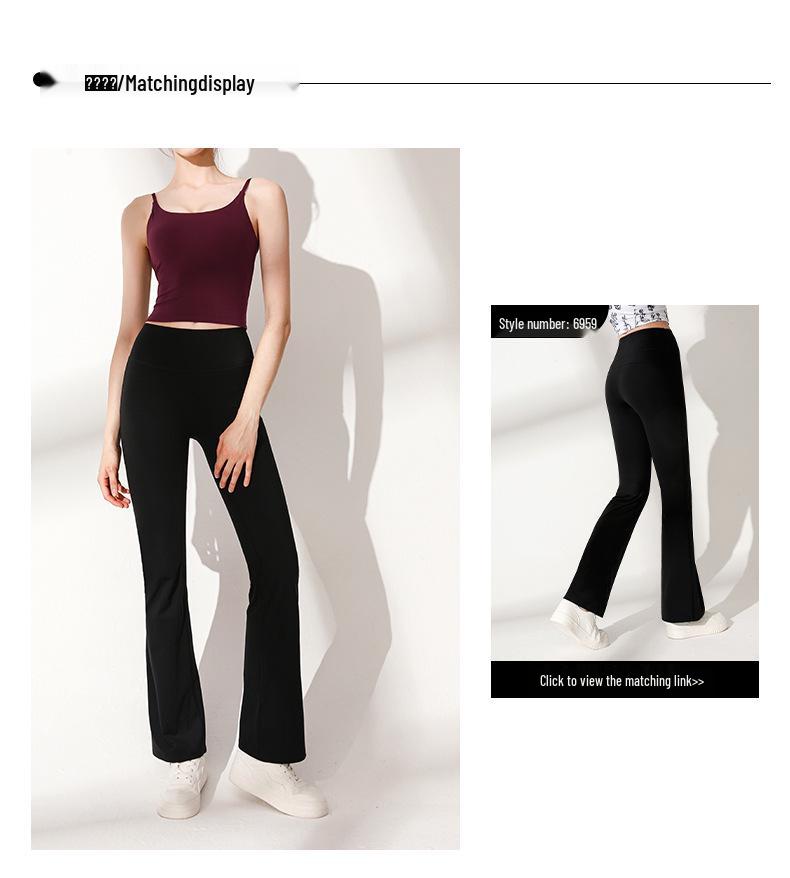 Lulu Nude Women's Shock-Absorbing Summer Yoga Fitness One-Piece Tank Top