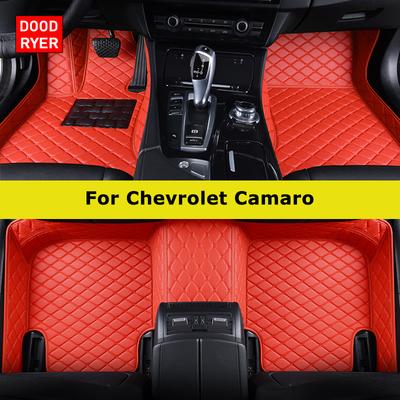Custom Car Floor Mats For Chevrolet Camaro Auto Carpets Foot Coche Accessorie