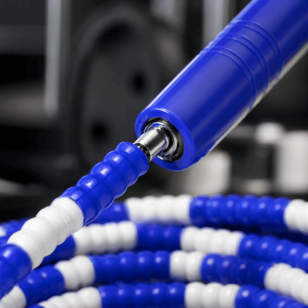 Adjustable Length Beaded Jump Rope Lightweight Playground Jump Rope  For Exercis