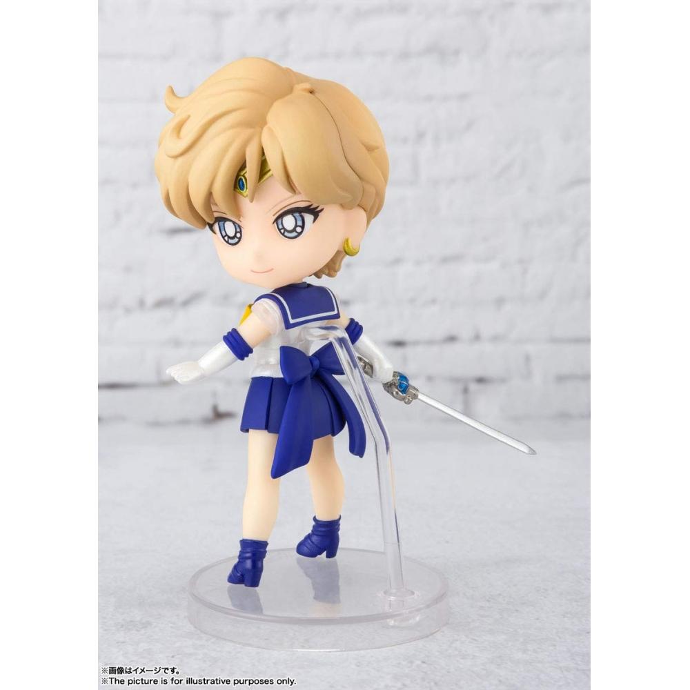 Figuarts mini Sailor Moon Super Sailor Uranus - Eternal edition - Přibližně 90 mm pohyblivá figurka z PVC a ABS BAS60990