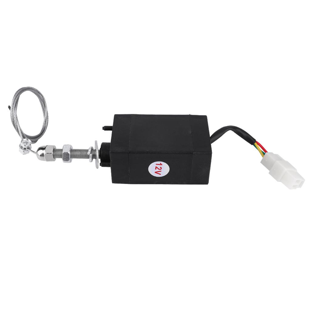 DC 12 24V Diesel Engine Flame Out Device Engine Stop Solenoid Valve(12V)