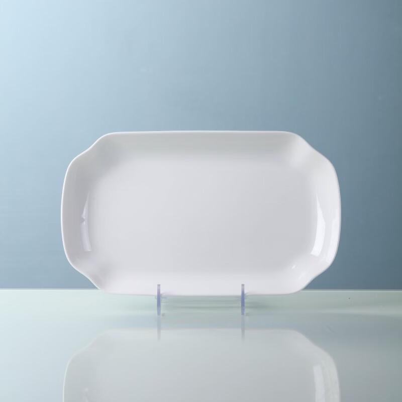 Haoya Ceramic Oval Fish Plate
