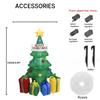 4.9FT Inflatable Christmas Tree Decorations Colorful Balls Gift Boxes LED Lit Home Ornament Christmas Gifts Toy Xmas Yard Decor