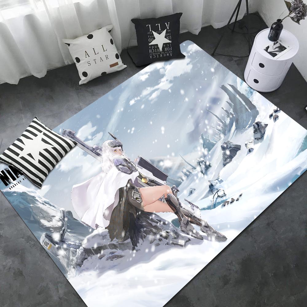 Nikke The Goddess Of Victory Floor Mat Rectangle Anti-slip Home Soft Badmat Front Door Indoor Outdoor Mat Welcome Doormat