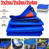 Large Tarpaulin Waterproof Heavy Duty Tarp Rain Cover Reinforced Multipurpose Outdoor Garden Backyard Awning Canopy