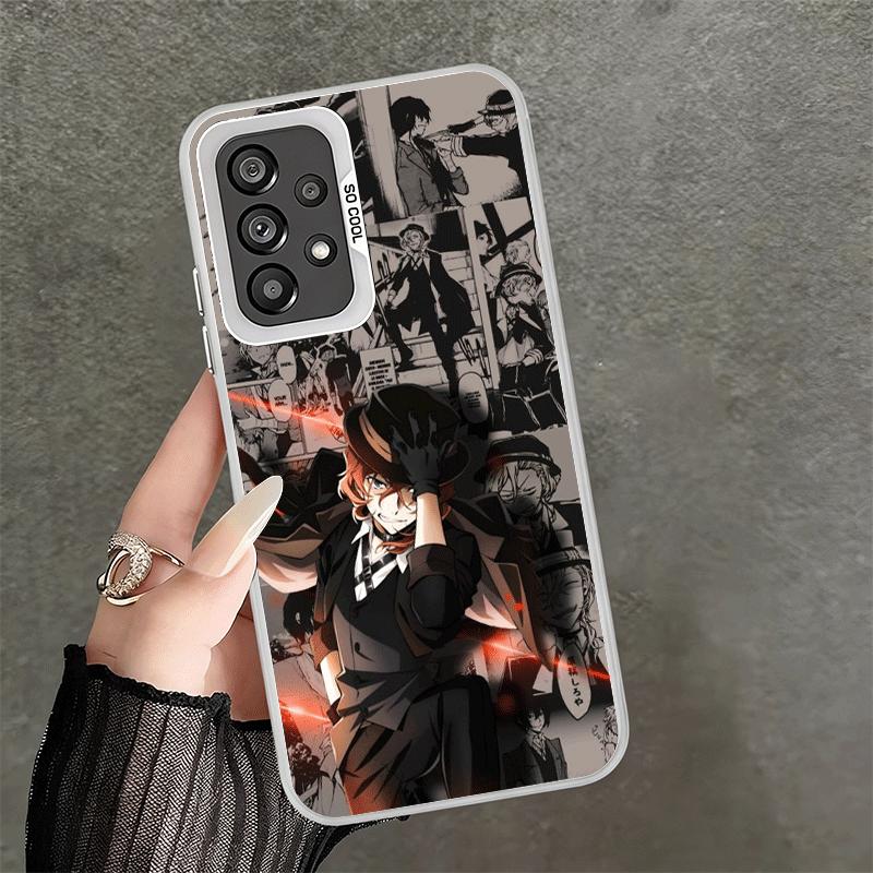 Bungo Stray Dogs Manga Soft Phone Case for Samsung A17 A16 A15 A14 A13 A57 A56 A55 A54 A53 A37 A36 A35 A34 A33 A26 A25 A24 A23 A