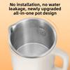 New Portable Outdoor Folding Electric Kettle 316 Stainless Steel Travel Household Hot Water Boiling Cup Food Grade Small Kettle