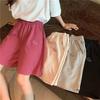 2021 Summer Women's Embroidered Wide-Leg High-Waist Shorts - Korean Style