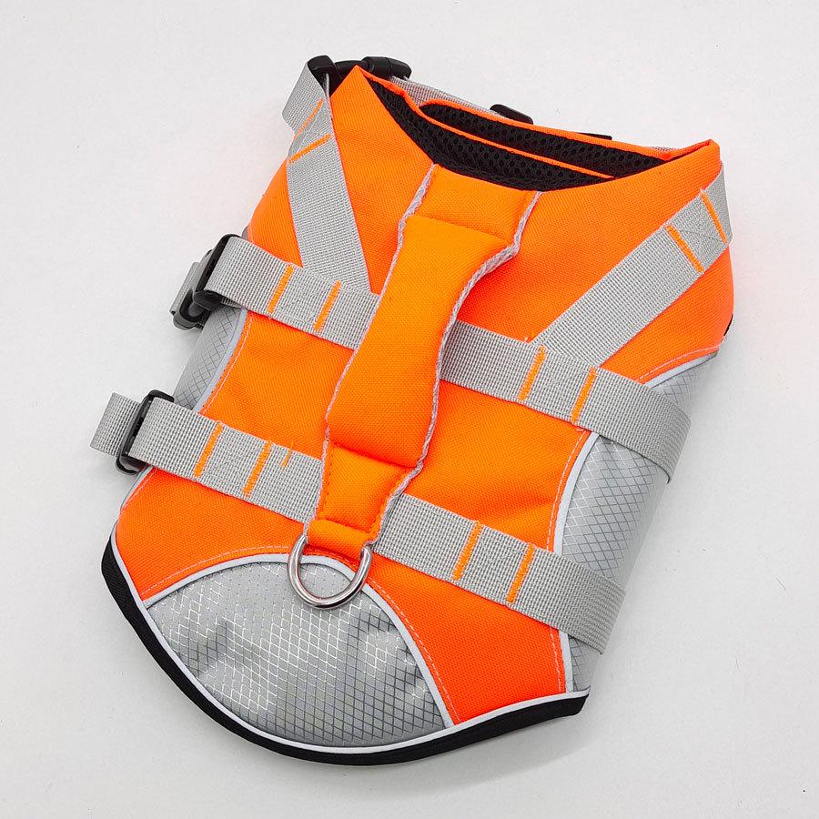 New Multi-Color Pet Summer Life Jacket: High Buoyancy Dog Swimsuit Vest