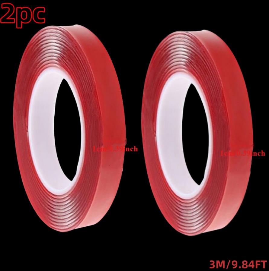 Transparent Acrylic Double Sided Tape Heavy Duty Nano Tape Traceless Washable Adhesive Sticker Clear Sticky Power Foam Tapes