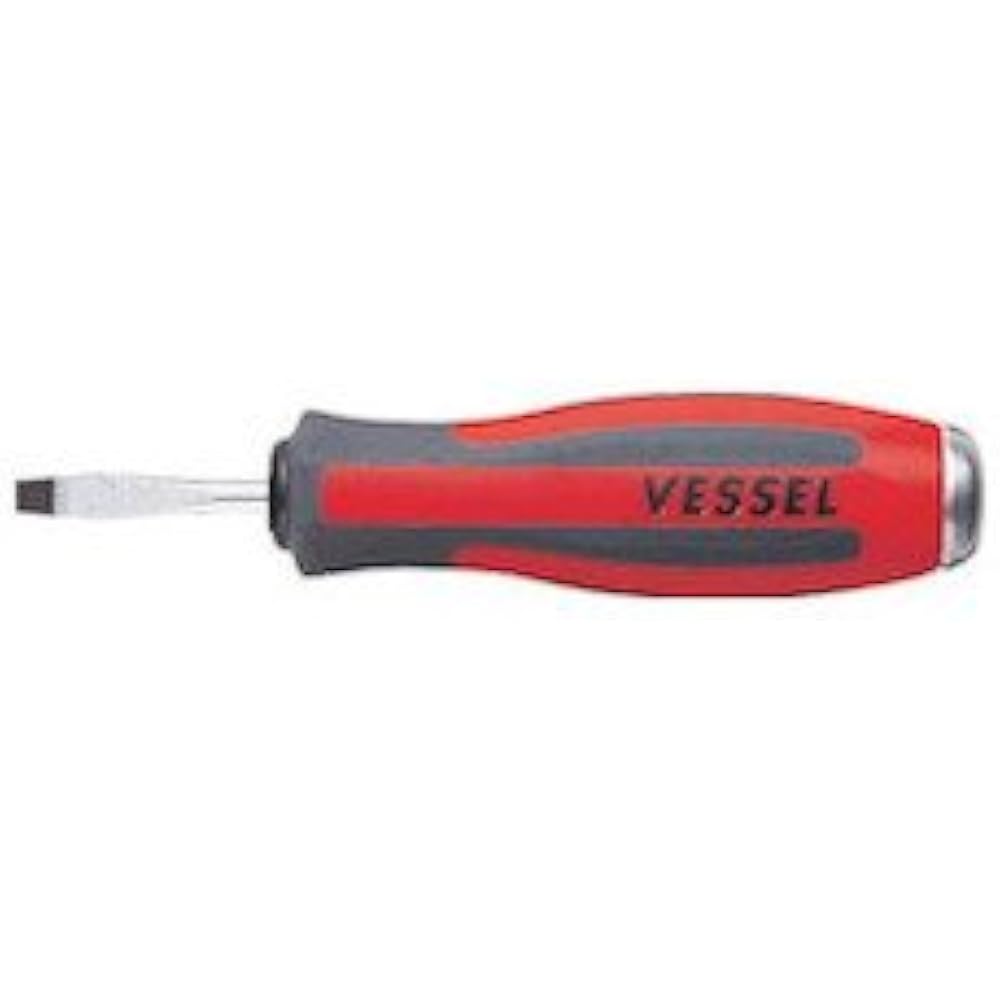 VESSEL Mega-Dora Through-Screwdriver, Short Type 930 -6X38