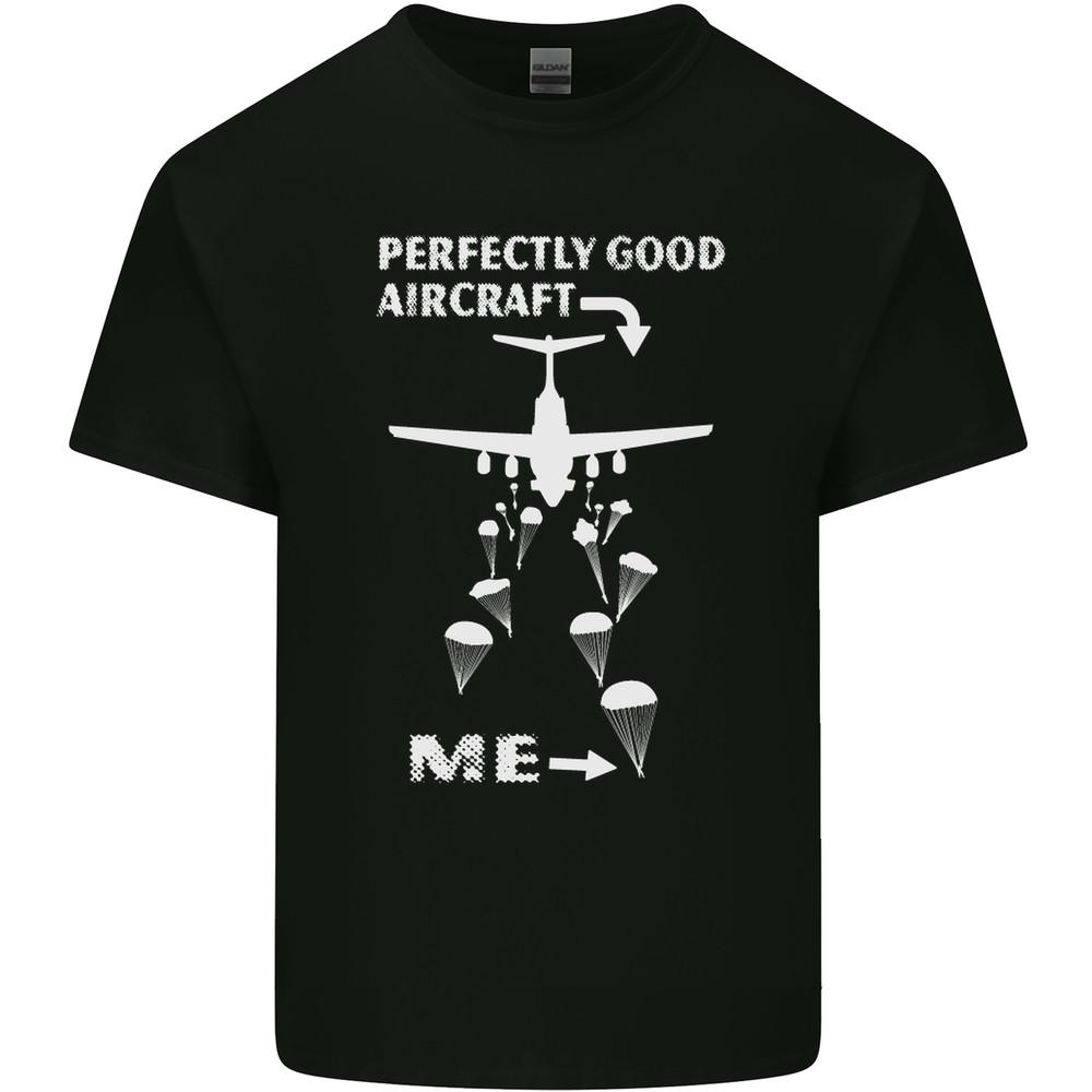 Perfectly Good Aircraft Skydiving Skydiver Mens Light Cotton T-Shirt Unisex T-Shirt XXXXL