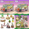 Vs Zombies Plants Crazy Dave Motor Home Model Set For Kids Interaction Family