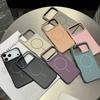 IPhone17PROMAX Soft and Moisturizing Magnetic Suction Phone Case Suitable for Apple 16 Simple PC Protective Case 15