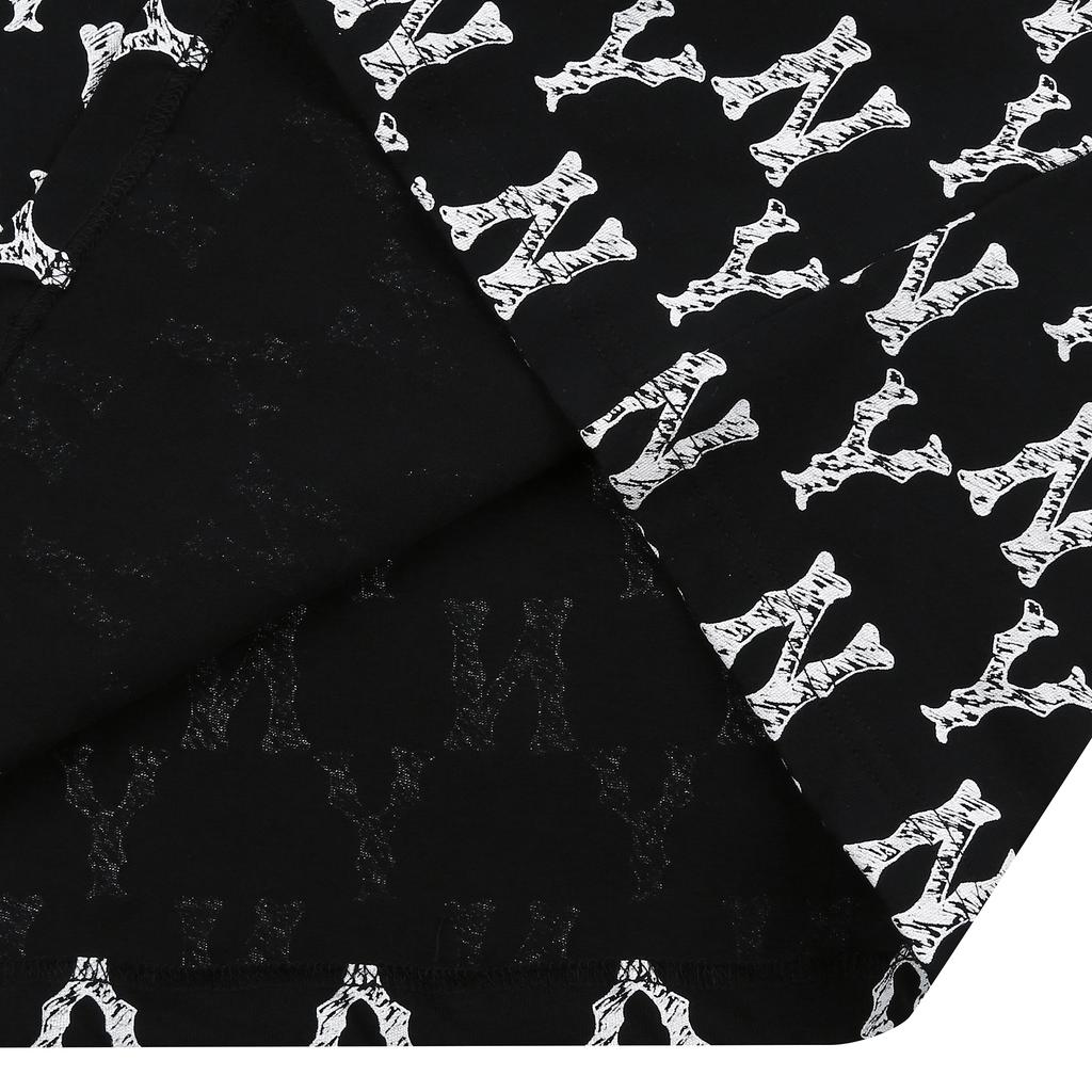 New MLB Short Sleeved Dresses Women's Black 31OP17131-50L