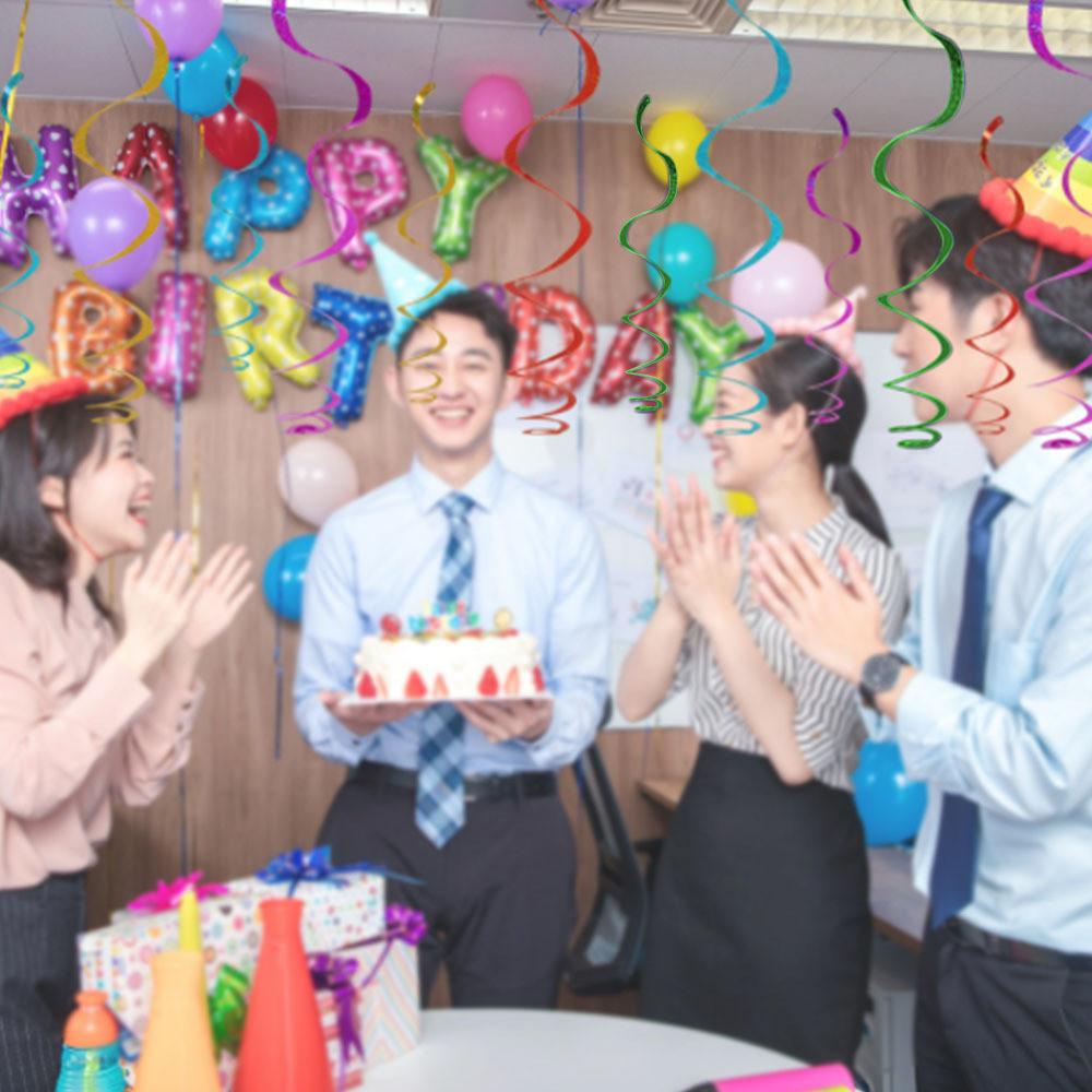 Spiral Elegant Pet Ceiling Decor For Birthday Parties And Childrens Celebrations