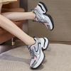 Ruth has the same style~ Spring new retro thick-soled heightening versatile women's summer breathable mesh sneakers tide