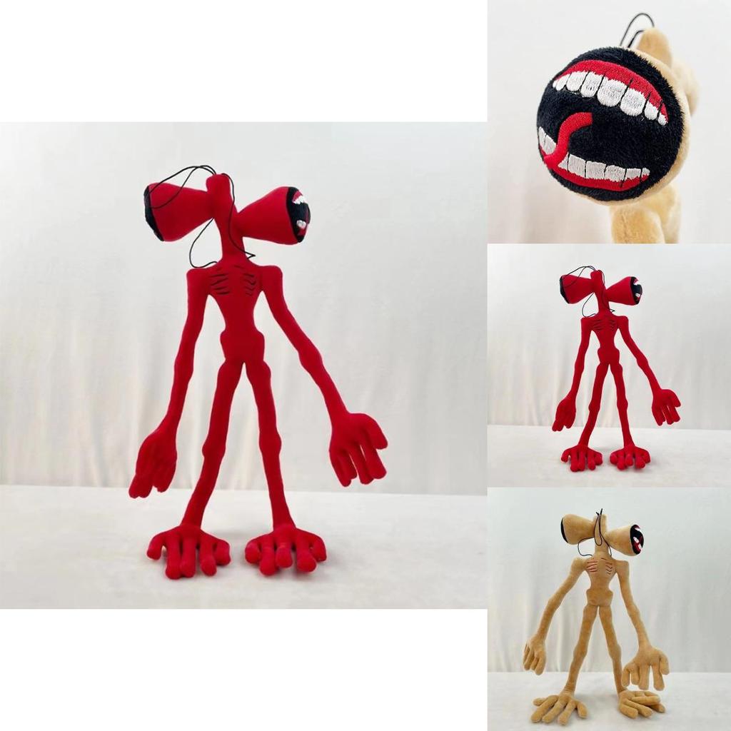 21.6-inch Siren Head Plush Toy Soft Stuffed Doll Ideal For Horror Fans And Collectors