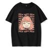 Eden Academy Japanese Anime SPY × FAMILY T-Shirt Cotton Graphic Tee Unisex Unisex Summer Streetwear