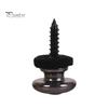 Non Slip Guitar Bass Strap Pins Tail Nail Lock Button Pegs Screw Flat Heads