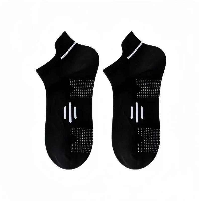 Men's and Women's Sports Anti-odor Socks, Sweat-absorbing and Moisture-absorbing Super Breathable Mesh Ear-lifting Short Socks, Summer Thin Style
