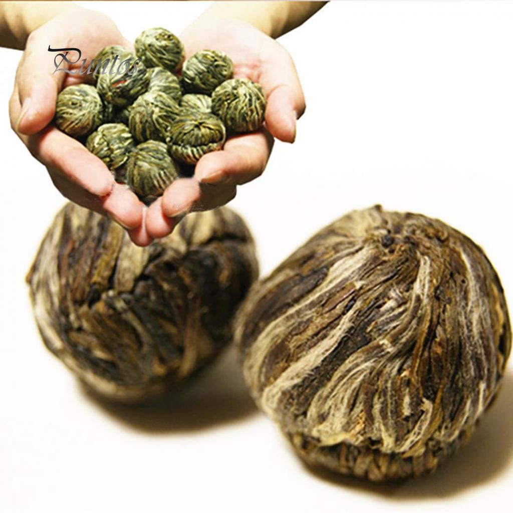 Wedding Gift Handmade Healthy Chinese Artistic Blooming Flower Green Tea Ball