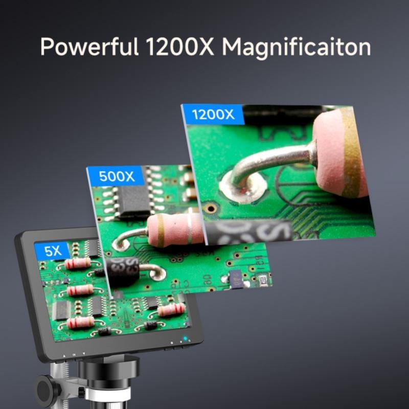 

Rechargeable 7Inch Display Digital Microscope For Education And Research China Mainland