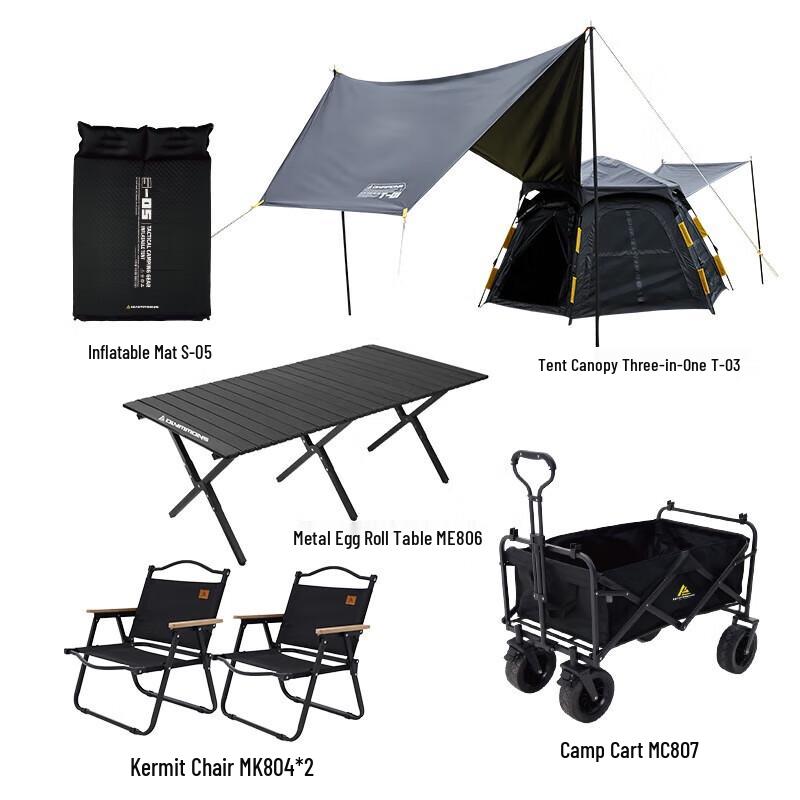 Cuoshan Automatic Pop-Up Camping Tent Set