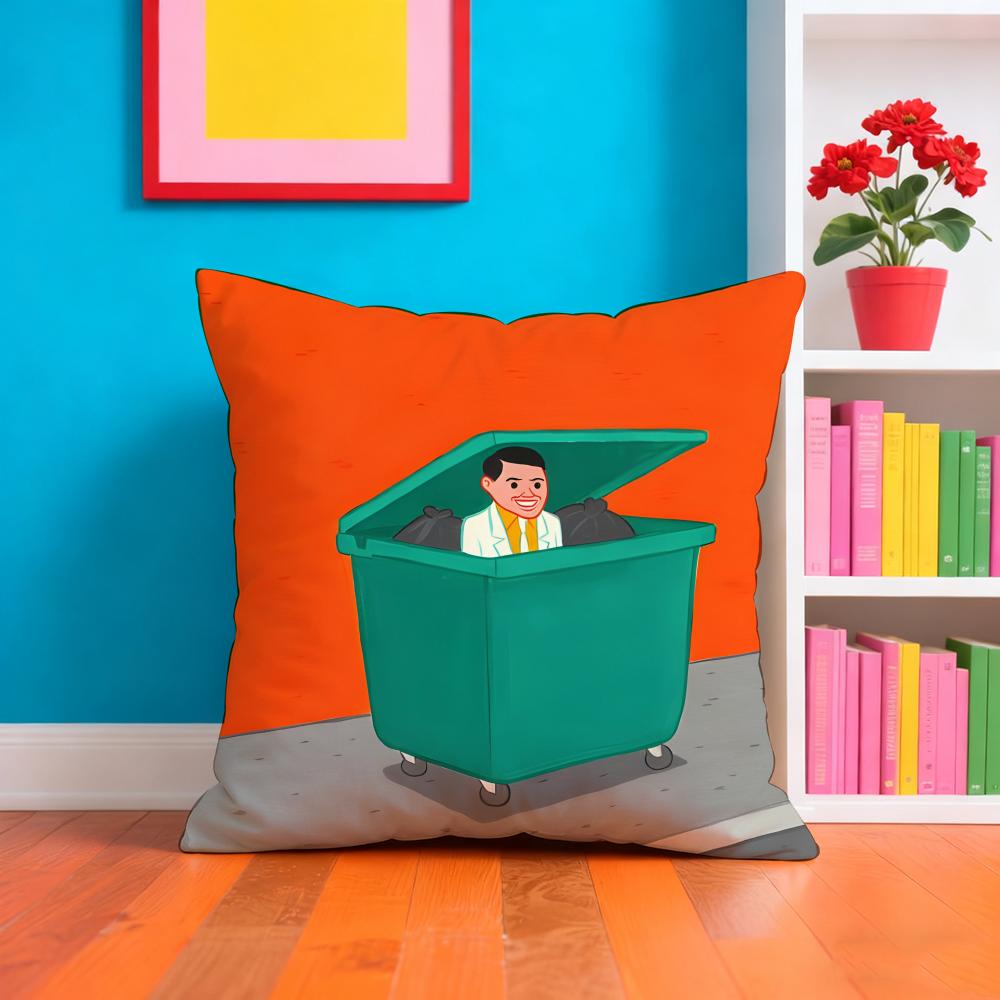 Fashion Joan Ccornella Art Pillow Case Pillow Case Plush Fabric Soft Double Sided Print Home Sofa High Quality Cushion