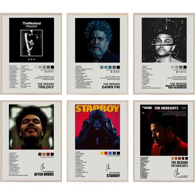 Singer Musikalbum Leinwandposter für Heimdekoration – Schlafzimmer & Wohnzimmer Wandkunst