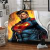 1pc Superman Flannel Throw Blanket Soft, Warm & Cozy for Couch, Bed, Office, and Travel Versatile All Season Gift, Christmas present
