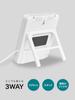 Dretec Digital Wall-Mounted Thermometer, Indoor/Outdoor, Ivory