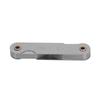 Screw Thread Pitch Gauge Metric Inch Integral Blade Measuring Tool Hardware R0.3?1.5mm