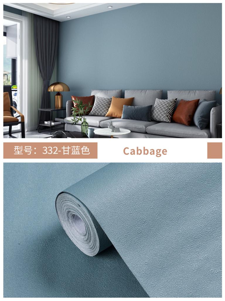 DIY Matte Cabinet Film Kitchen Decor Waterproof Solid Color Self Adhesive Thicken Vinyl Wallpapers Renovation Wall Stickers