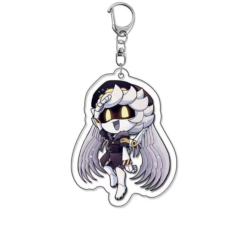 Anime Keychain: Inorganic Killer 2D Backpack Pendant Gift
