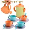 Pretend Play Kitchen Set for Kids Ages Educational Toy with Pots and Afternoon Tea A great gift for boys and Perfect for 2-3, Cookware, & Pans,