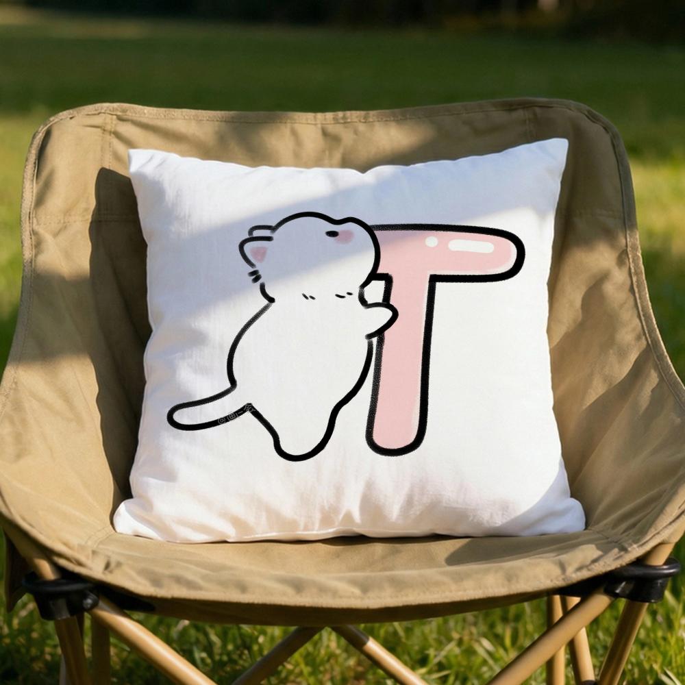 Personalised Cushion Cover Soft Reversible Durable Pillow Cover MultiScene Use for Home Car Daily Comfort