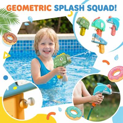 Cartoon Water Guns For Summer Water Play, Small Water Guns For Drifting And Water Play, Children's Toy Water Guns With A Squirting Effect.