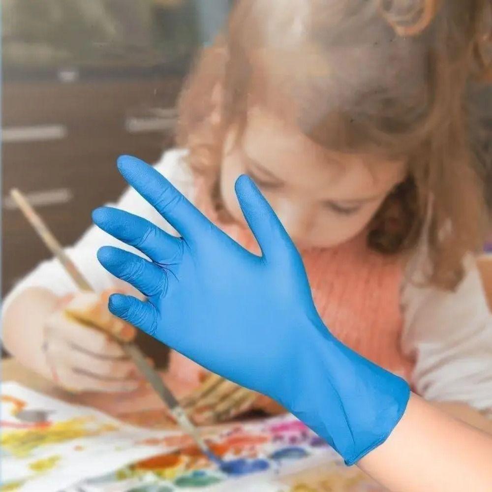 5 pairs Multipurpose Disposable Nitrile Gloves Latex Free Cooking Gloves New Food Service Gloves