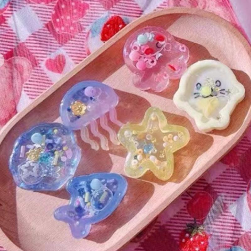 Marine Animals Silicone Mold Epoxy Resin Mold Quicksand Keychain Mold DIY Jewelry Pendant Tools Crafts Making Supplies