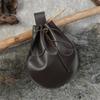 Medieval Faux Leather Belt Pouch,Portable Retro Renaissances Belt Bag Coin Purse Dices Bag for LARP,Halloween Cosplay